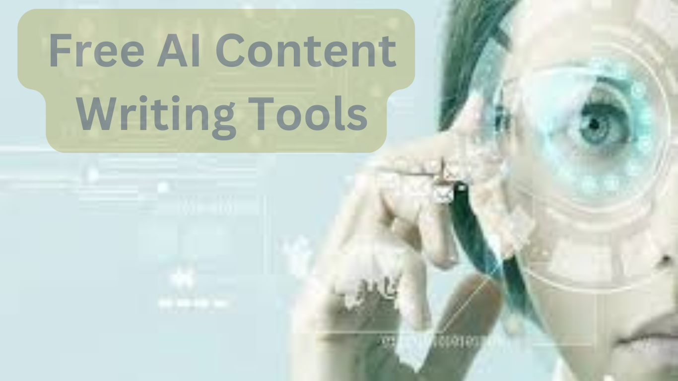 free AI content writing tools
